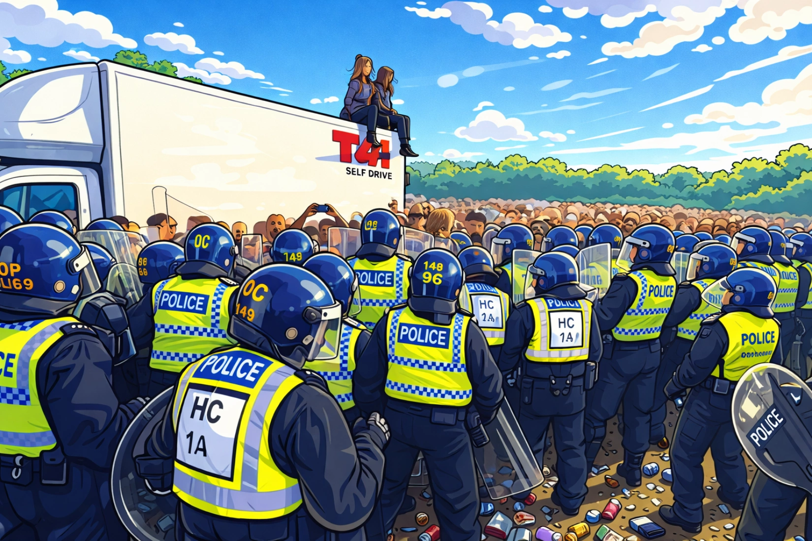 When a Rave Gets Out of Hand: 2,000 Party‑goers, Missiles, and a Police Siege in Dorset
